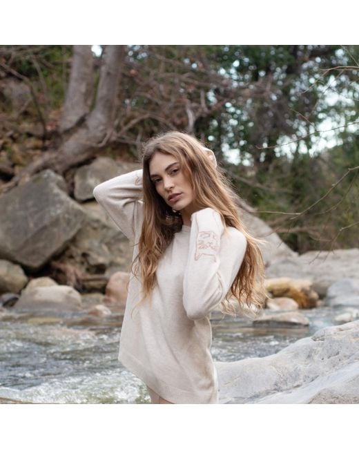 Catnip and Seaweed Natural Neutrals The Cashmere Sweater