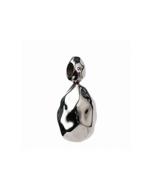 Serotonin Complice White Pendant Molecule S With Amethyst