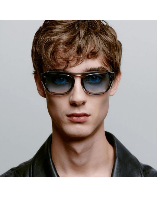 A.Kjærbede Blue Max Sunglasses Transparent for men
