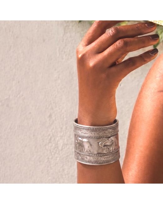 Oriaku Studio Gray Sabu Arm Cuff
