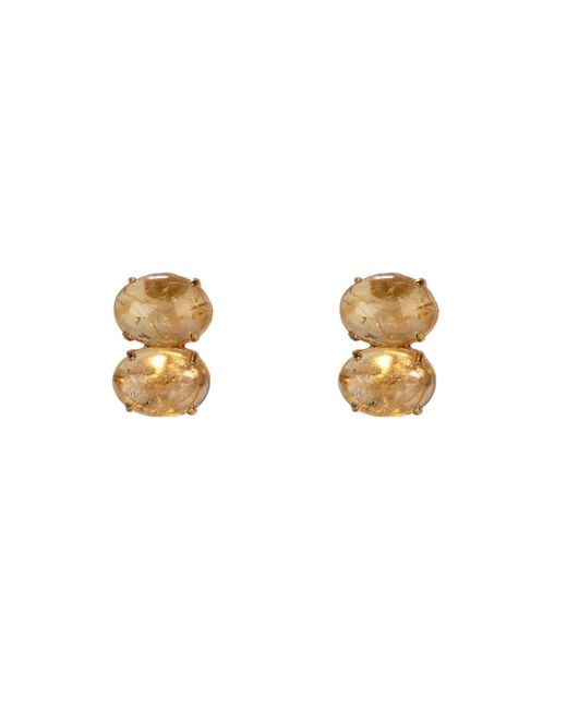 Bounkit Metallic Terra Earrings Pierced