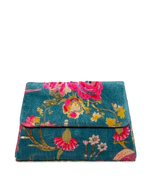 Simitri Blue Day Dream Trapezee Bag