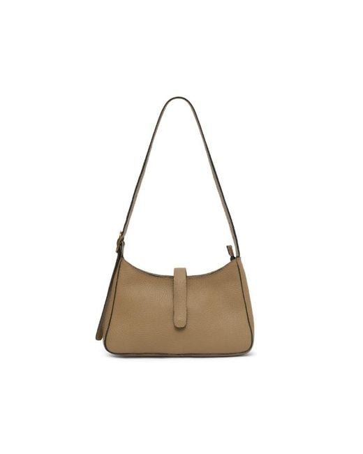 Miriam Bella Green The Zuri Moss Leather Mini Shoulder Bag