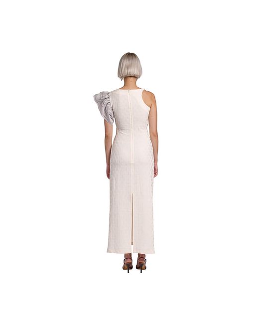 MARGOT VII White Ele Dress