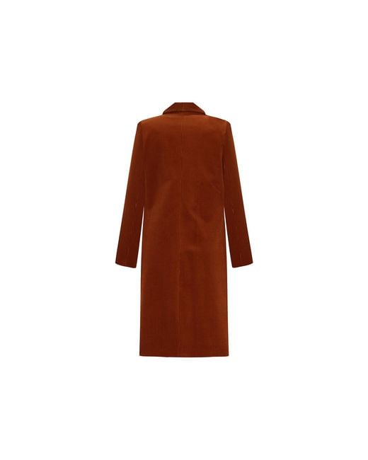 Roqaia Fashion House Brown Ember Elegance Blazer