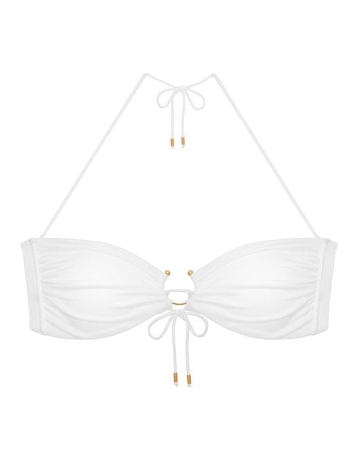 Perilla Lingerie White Malibu Top