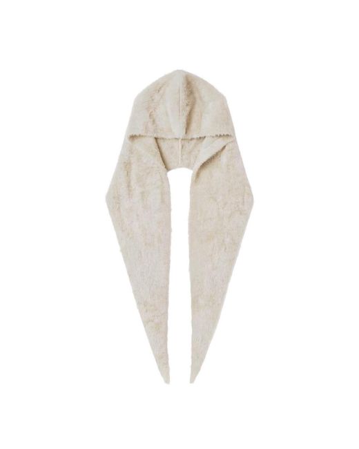 Nooki Design Natural Baldwin Hooded Scarf