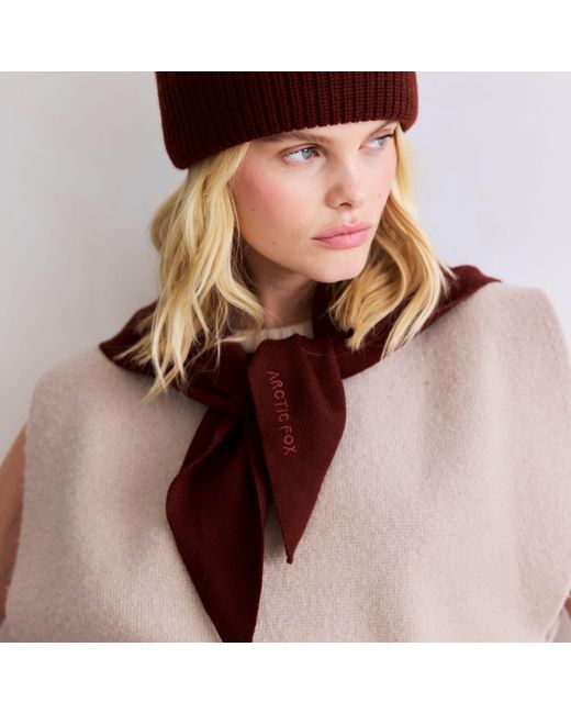 Arctic Fox & Co. Embroidered Merino Wool Beanie