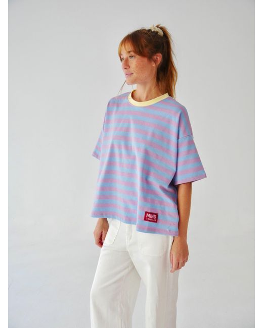 Mind Traveler Purple Nunu Lilac And Sky T-Shirt
