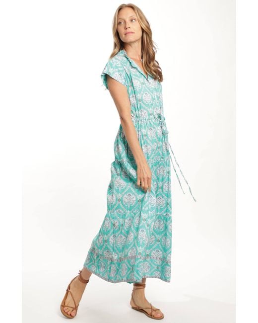 Bindu Blue Marina Dress