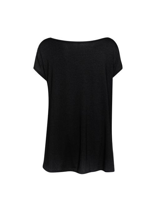 Conquista Black Print Sleeveless Top
