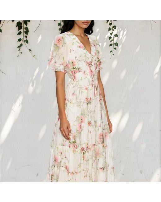 Yumi Kim Natural Farrah Ivory Dress
