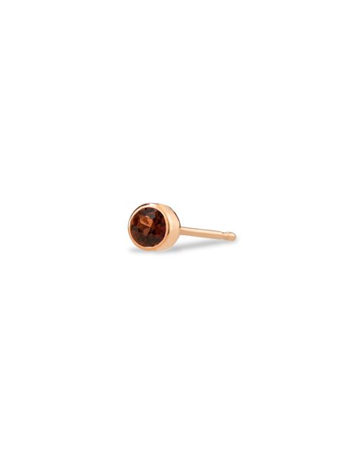 Maya Brenner Metallic Birthstone Stud