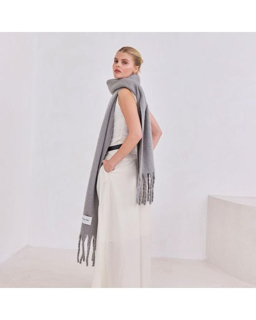 Arctic Fox & Co. Gray The Reykjavik Scarf