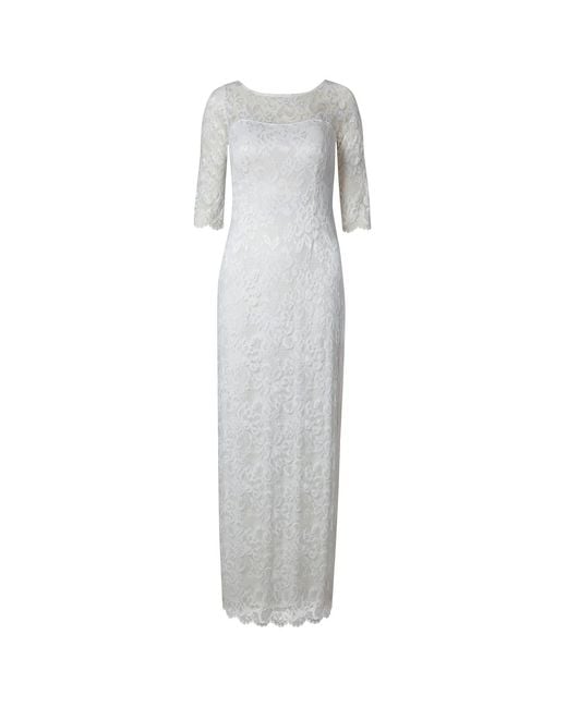 Alie Street London Gray Lila Lace Wedding Gown