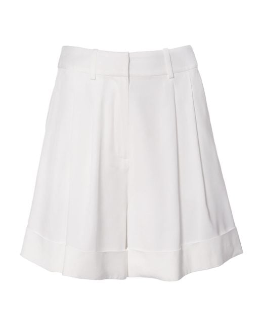 AGGI by HALEWSKI White Noa Whisper Shorts