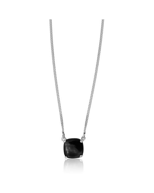 FV Jewellery Metallic La Stele Onyx Dome Necklace