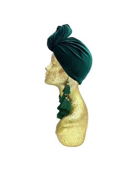 Julia Clancey Green Forest Chacha Turban