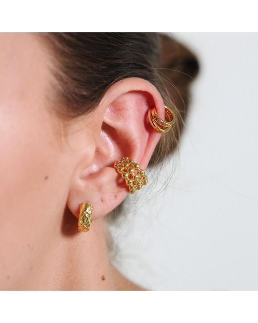 Miss Cecilia Metallic Bubbli Ear Cuff