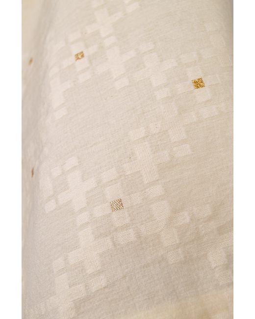 Stovaria Natural Textured Sleeveless Top
