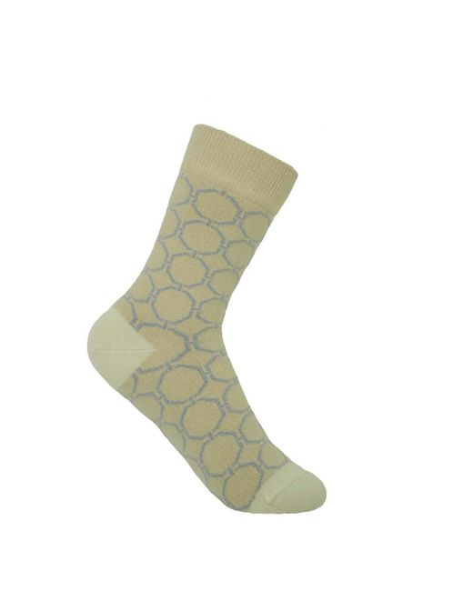 Peper Harow - Made in England Green Jigsaw & Beehive Socks Bundle
