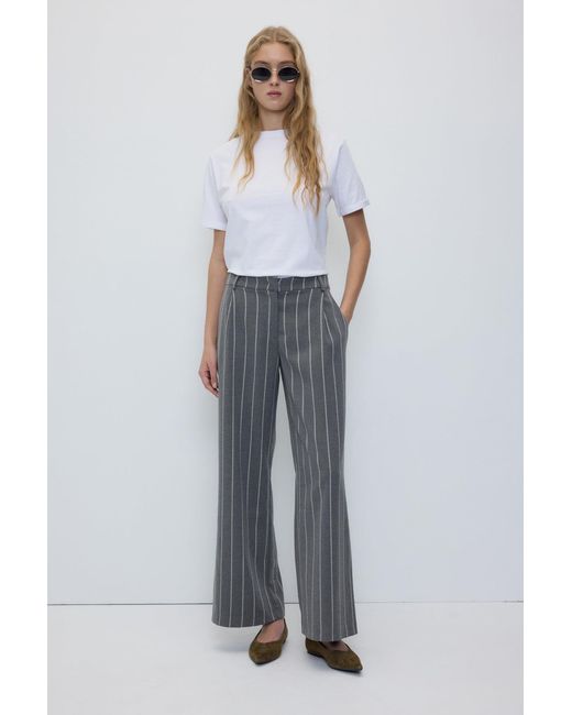 Rita Row Gray Muga Pants