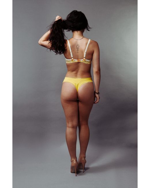 The Coolgirl Nyc Yellow Jane Thong