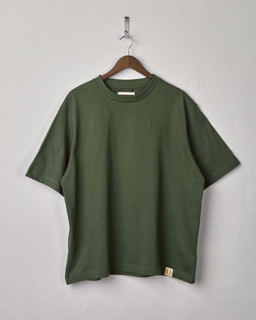 Uskees Green Oversized T-shirt for men