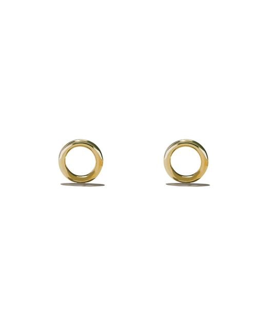 Onia Metallic Small Donut Studs