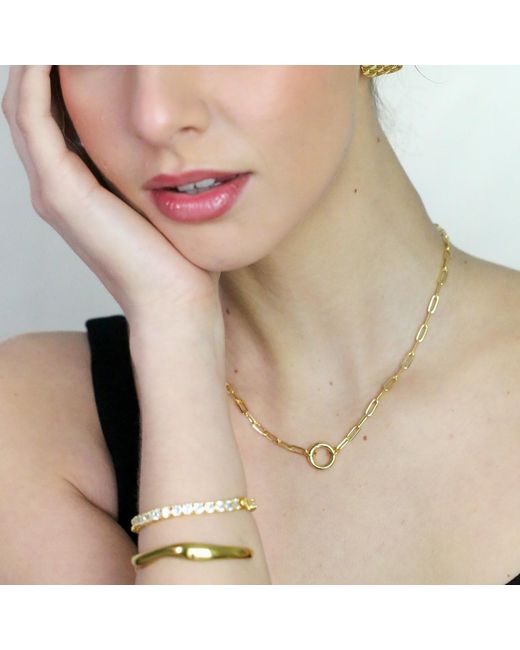 Miss Cecilia Metallic The Line Cuff