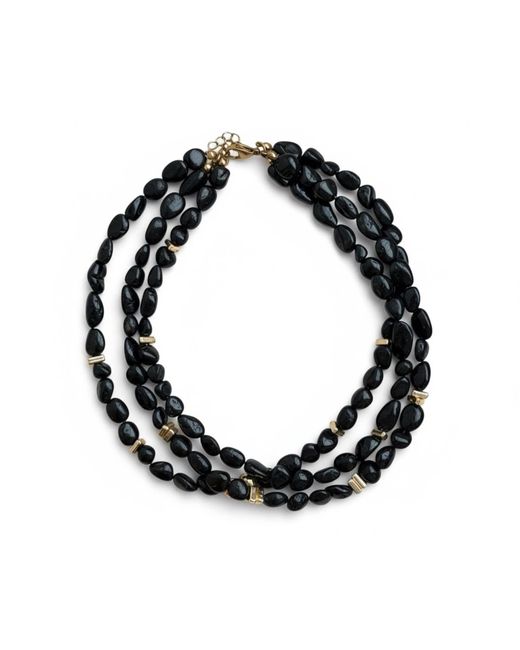 La Pluie Jewellery Black Nocturna Necklace