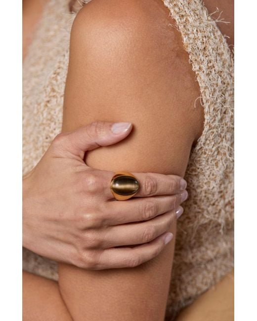 Adriana Pappas Designs Brown Gemstone Ring