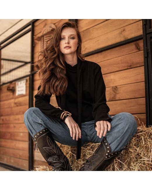 Thisisu Collection Black Miranda Sweater
