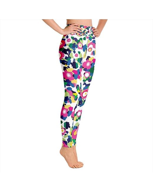 Jessie Zhao New York Blue High Waist Yoga Leggings