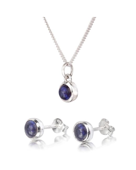 The Jewellery Store London White September Birthstone Jewellery Set