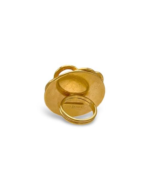 Jaredjamin Metallic Santorini Rose Ring