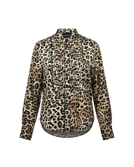 Lindsay Nicholas New York Black Tuxedo Blouse
