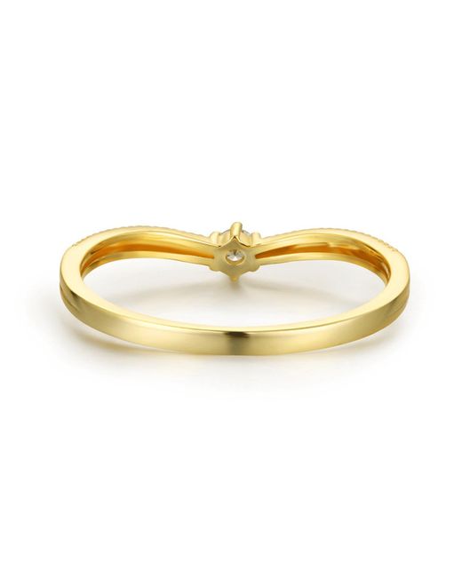 Azura Jewelry New York Yellow Avalon Stacking Band Vermeil