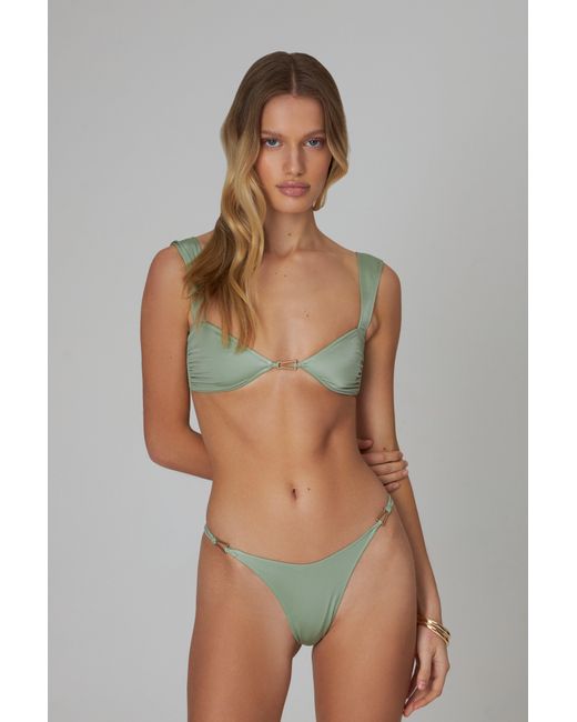 Bianca Resortwear Green Lola Bikini Top