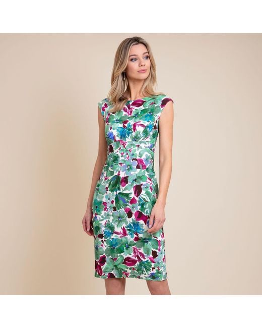 Alie Street London Green Pippa Shift Dress