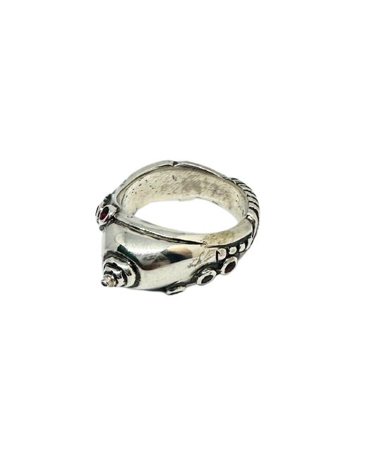 Tg-Jewellery by Tamara Gervasio Metallic Candela Ruby Ring for men