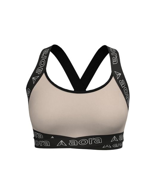Aora Athletics Black Cross Bra