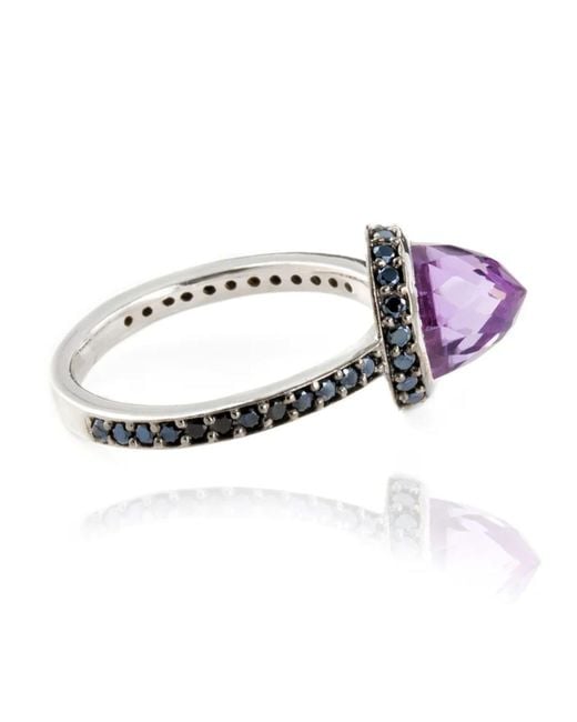 The Jewellery Store London Purple Istanbul Secret Amethyst And Spinel Ring