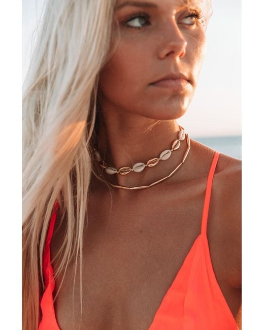 Adriana Pappas Designs Metallic Liquid Necklace