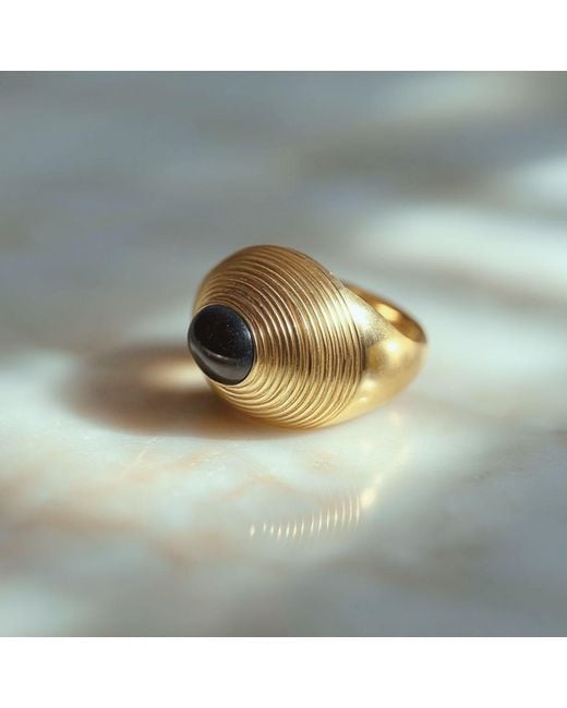 THE ROSE Green Bague Hélène – Helene Ring Onyx