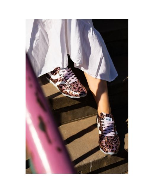 Keith Scarrott Shoes Multicolor Sottile Leopard Trainer
