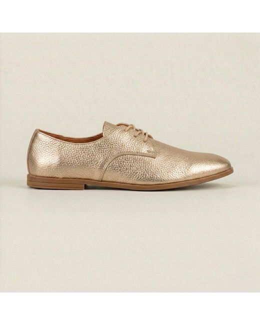 Womads Brown Brilliant Oxfords
