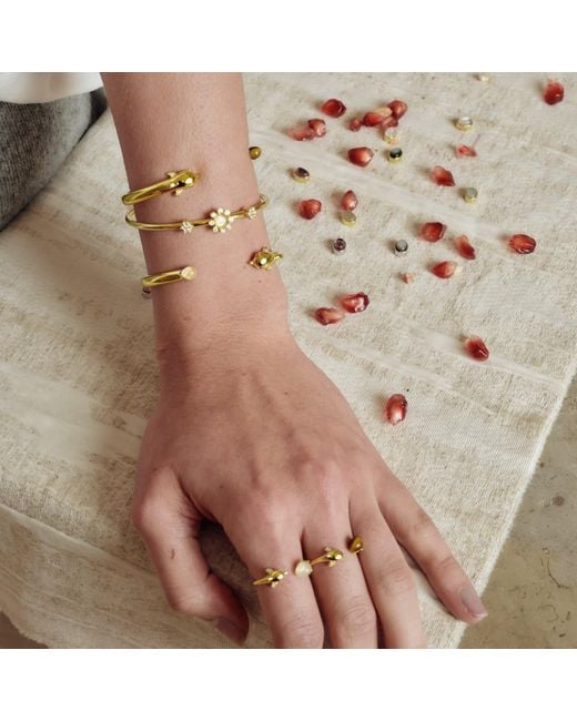 Freqnc Atelier Metallic Dolphin Bangle