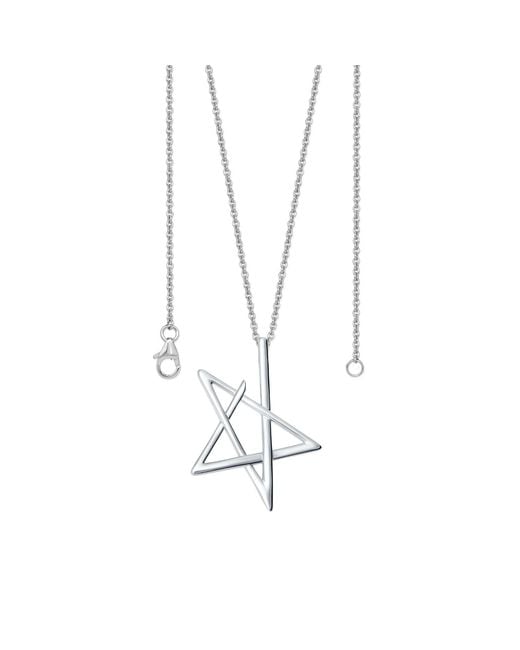 Lucy Quartermaine Metallic Sol Star Pendant