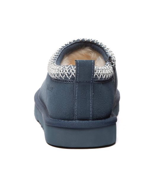 EverAu Australia Blue Wigeon Leather Slippers